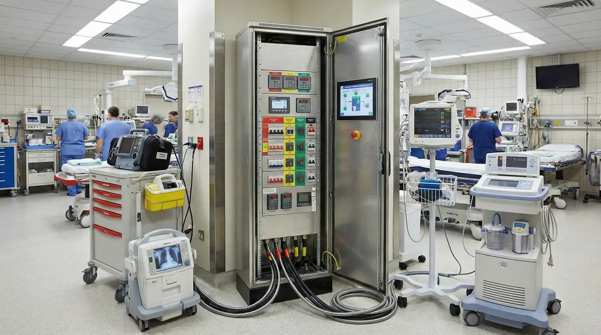 Emergency Department Trauma Bay with Resuscitation Equipment