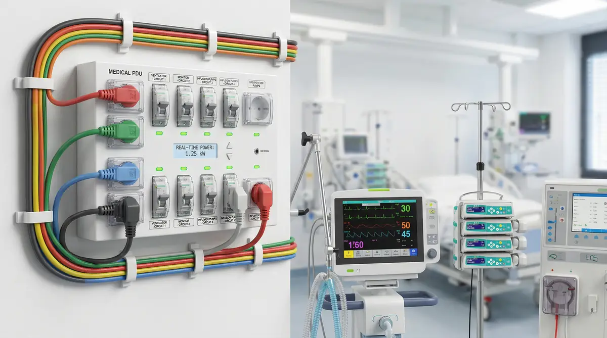 Intensive Care Unit with Life-Support Equipment