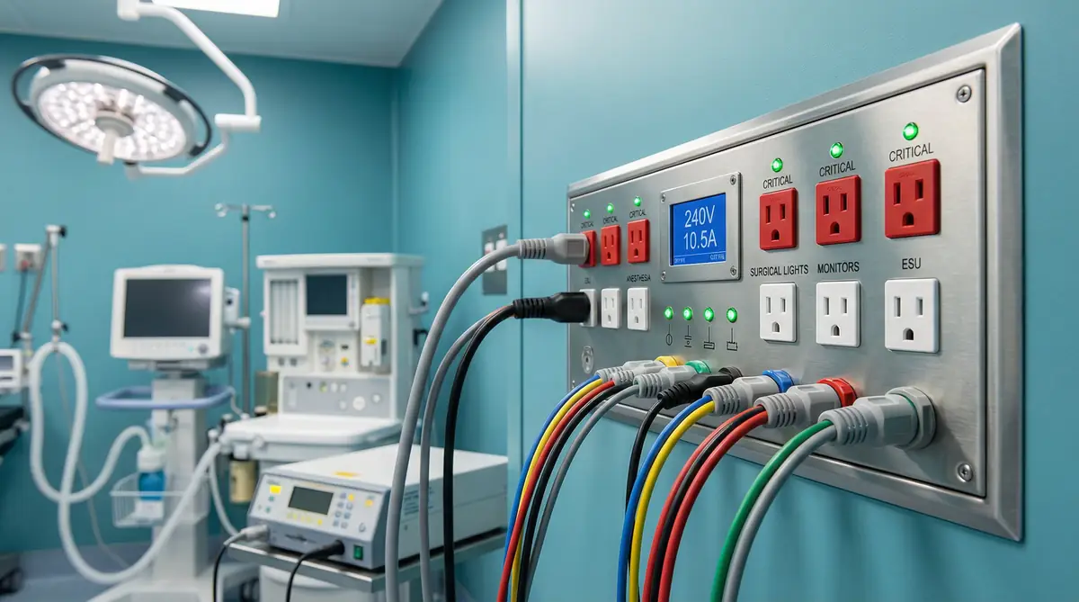 Modern Hospital Operating Room with Medical Equipment